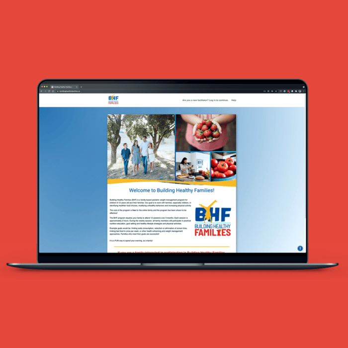 Building Healthy Families Website